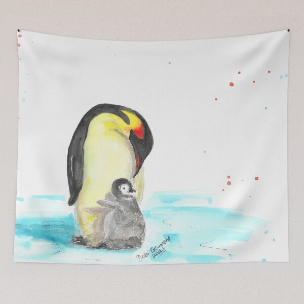 Item preview, Mama Penguin designed and sold by DebiGarrettArt.