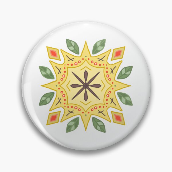 Item preview, Sun greenery sun dial mandal designed and sold by FloridFox.