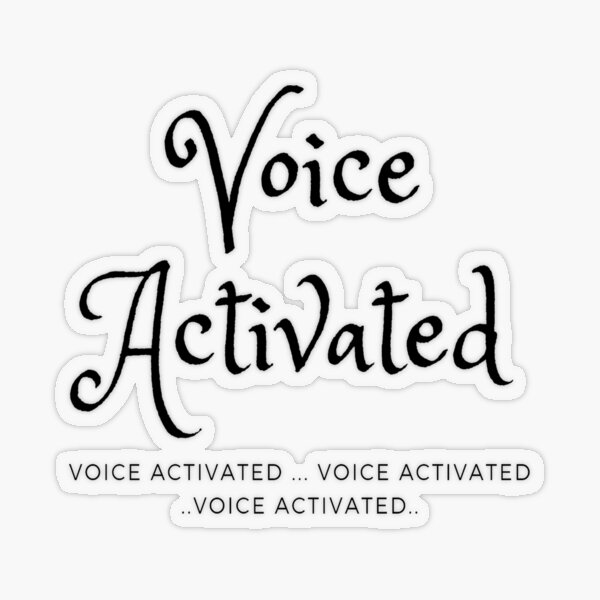 Voice Activated Prank Sticker for Sale by KMakarenko