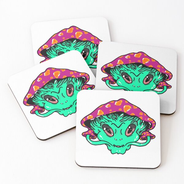 Item preview, Alien, mushroom head! designed and sold by dfoxnumber1.
