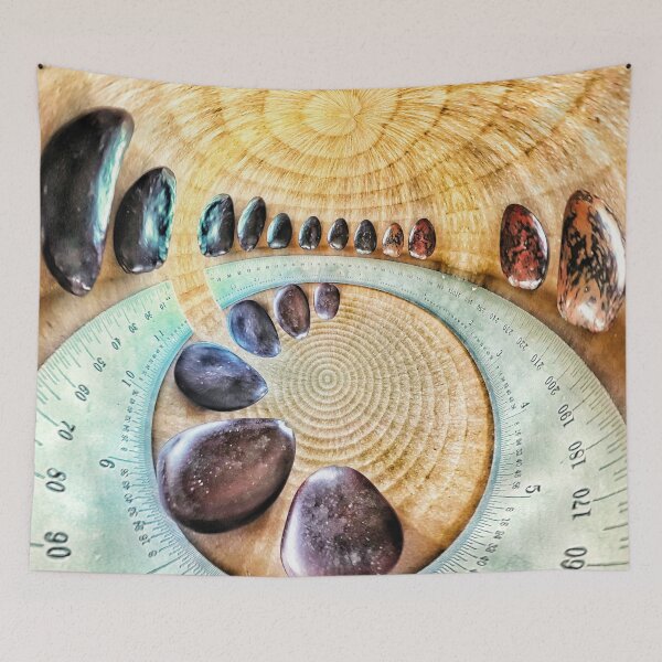 Item preview, Organic Sea Beans at a Geometric Biophilic Design Meeting - Digital Art (Photo Manipulation) 1 of 4 designed and sold by Beachy.