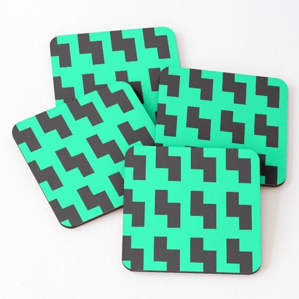 Item preview, Black and green aztec pattern designed and sold by Rz-Fz.