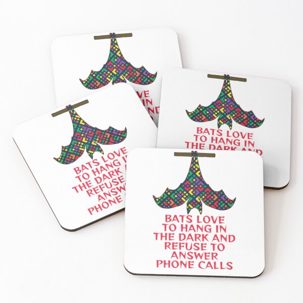 Item preview, Bats Love To Han In The Dark And Refuse To Answer Phone Calls designed and sold by LethalPixieDust.
