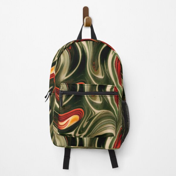 Item preview, Green gold red marble pattern, Intricate marbling pattern designed and sold by TreasuryOE.