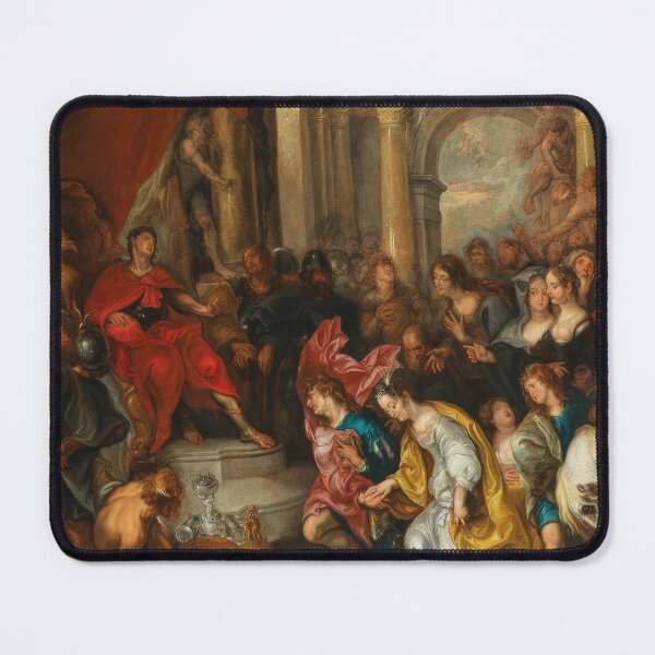 Item preview, The Continence of Scipio | Simon de Vos | 1660 Roman History Art designed and sold by CJET.