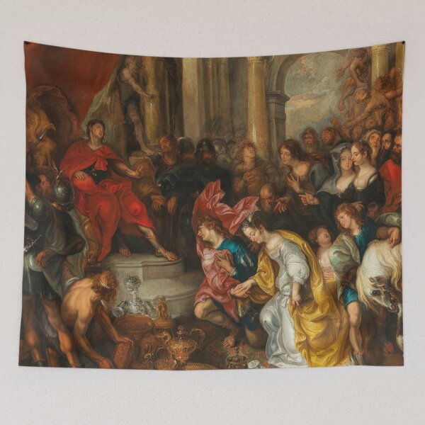 Item preview, The Continence of Scipio | Simon de Vos | 1660 Roman History Art designed and sold by CJET.