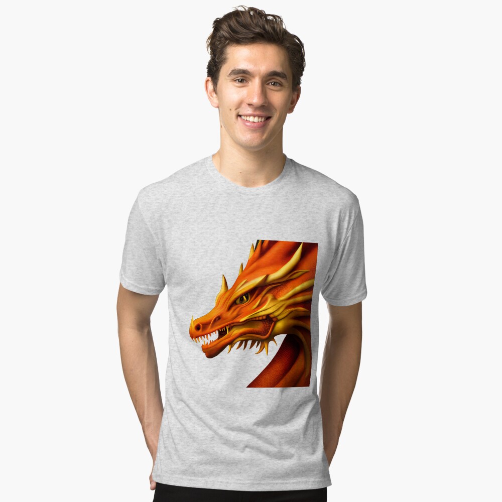 Item preview, Tri-blend T-Shirt designed and sold by dragynrain.