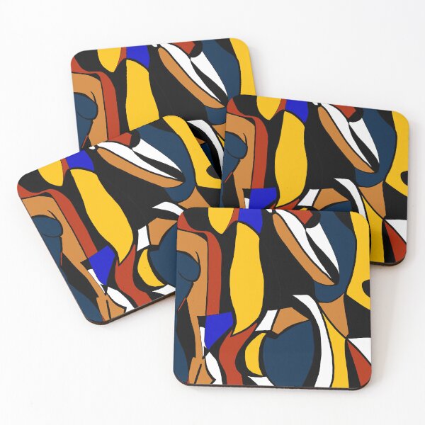 Item preview, Abstract Body Figures In Pose Original Design  designed and sold by Lvl01Artist.