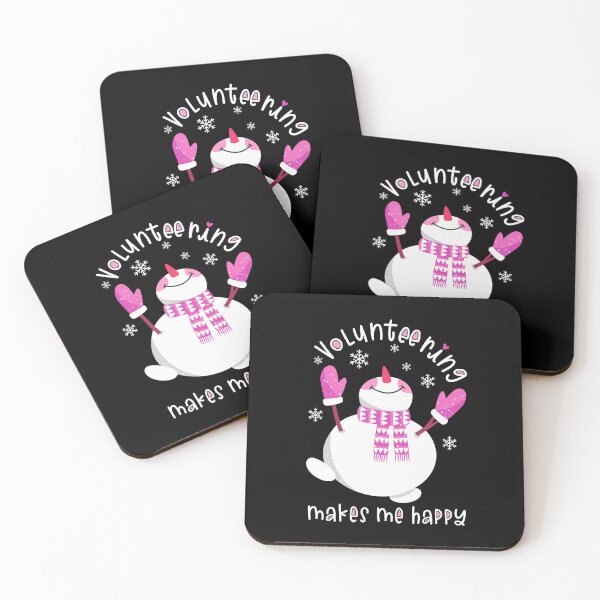 Item preview, Happy Snowman for Volunteers Winter Pink designed and sold by creative321.