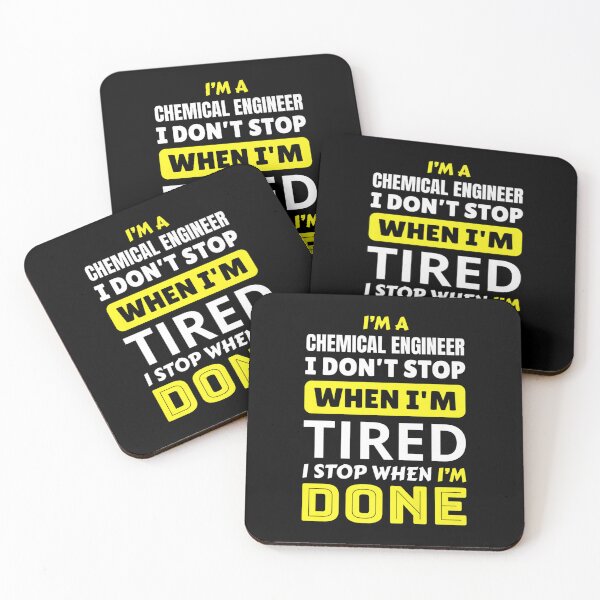 Item preview, Funny Chemical Engineer I don't stop when I'm tired humor Premium designed and sold by dolsy-store.