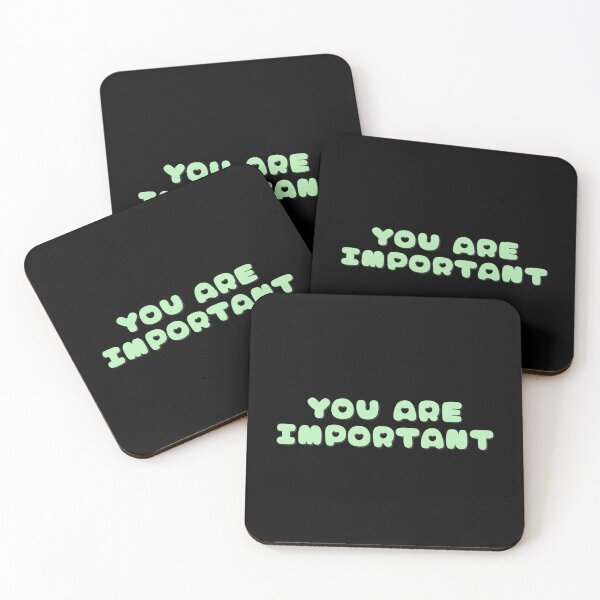 Item preview, You Are Important Motivational Quote designed and sold by NinniShop.