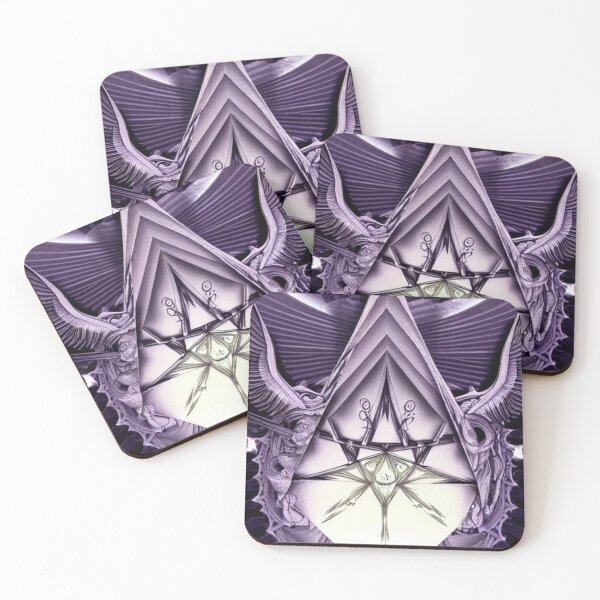 OCCULT WITCH RITUAL MAGIC Coasters (Set of 4)
