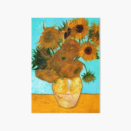 Vincent Van Gogh 1888 Sunflowers Zonnebloemen New Art Print Poster Reproduction
