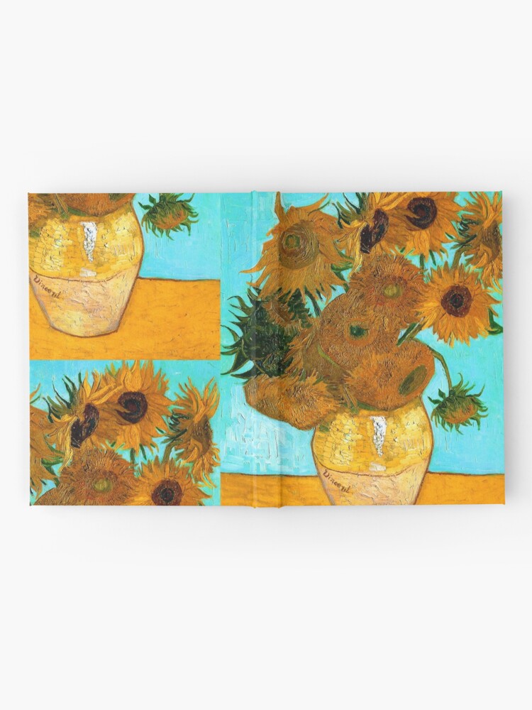 Thumbnail 2 of 3, Journal, Van Gogh - Still Life Vase with 12 Sunflowers designed and sold by NewNomads.