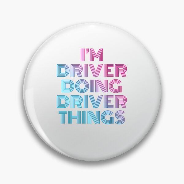 Item preview, I'm Driver Doing Driver Things Retro Neon designed and sold by SVPOD.