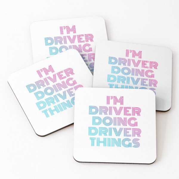 Item preview, I'm Driver Doing Driver Things Retro Neon designed and sold by SVPOD.