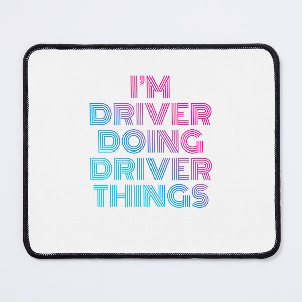 Item preview, I'm Driver Doing Driver Things Retro Neon designed and sold by SVPOD.