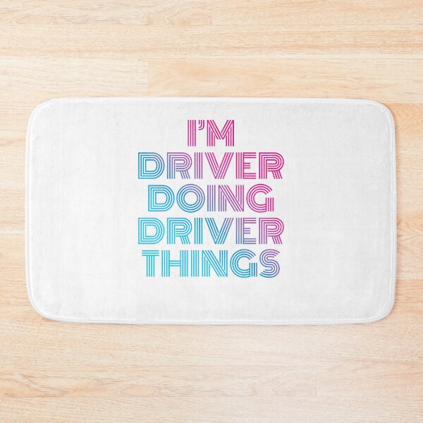 Item preview, I'm Driver Doing Driver Things Retro Neon designed and sold by SVPOD.