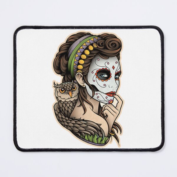 Item preview, Day Of The Dead Skull designed and sold by Ink Bloom Studio ⭐⭐⭐⭐⭐.