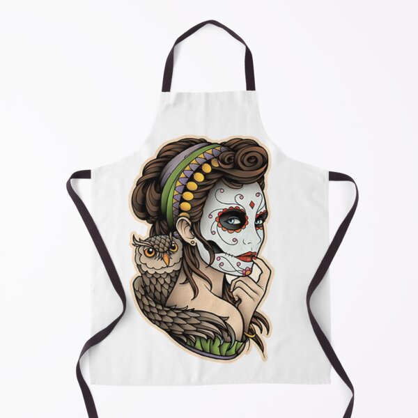 Item preview, Day Of The Dead Skull designed and sold by Ink Bloom Studio ⭐⭐⭐⭐⭐.