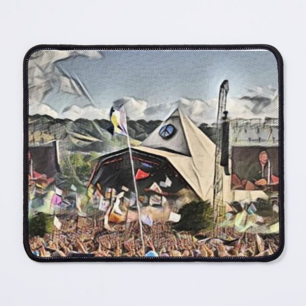 Item preview, Glastonbury Festival Pyramid Stage Artwork designed and sold by unitydesigneu.