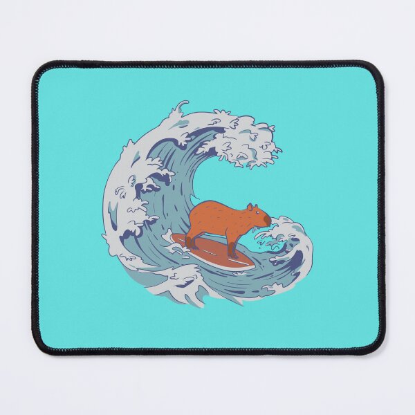Item preview, Funny Cute Giant Capybara Japanese Wave designed and sold by MrEddie10.