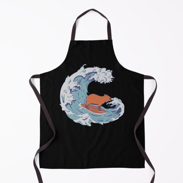 Item preview, Funny Cute Giant Capybara Japanese Wave designed and sold by MrEddie10.