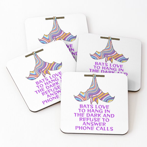 Item preview, Bats Love To Han In The Dark And Refuse To Answer Phone Calls designed and sold by LethalPixieDust.
