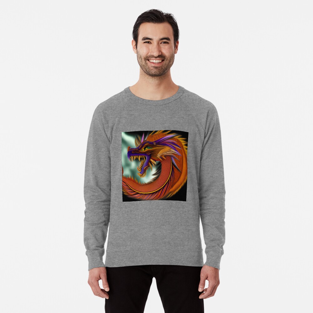 Item preview, Lightweight Sweatshirt designed and sold by dragynrain.