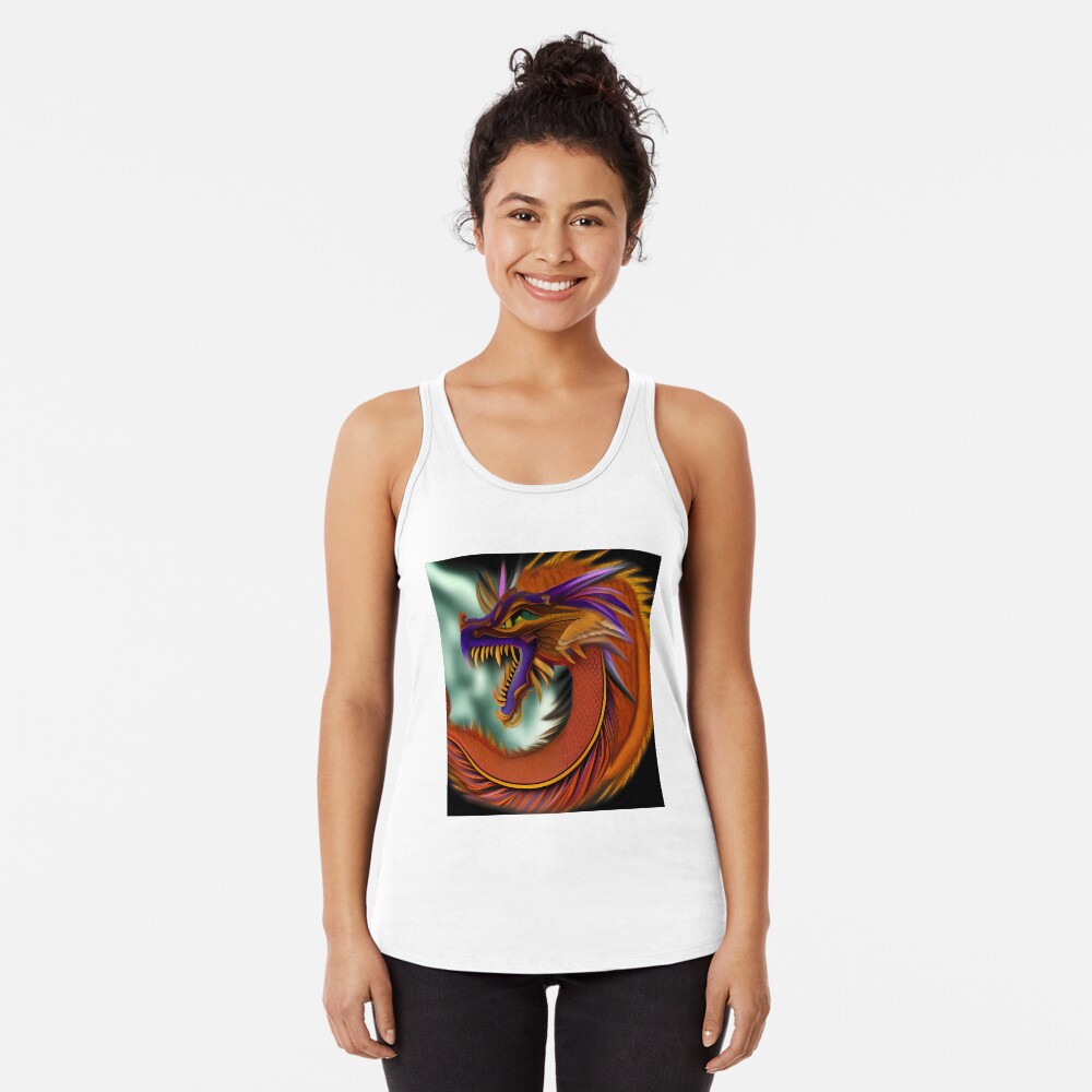 Item preview, Racerback Tank Top designed and sold by dragynrain.