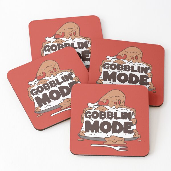 Item preview, Thanksgiving Day Goblin Mode - Gobblin Mode with mashed potatoes and turkey designed and sold by abowersock.