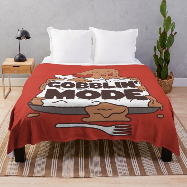 Item preview, Thanksgiving Day Goblin Mode - Gobblin Mode with mashed potatoes and turkey designed and sold by abowersock.