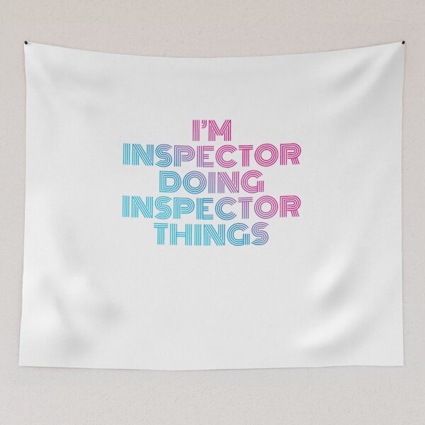 Item preview, I'm Inspector Doing Inspector Things Retro Neon designed and sold by SVPOD.