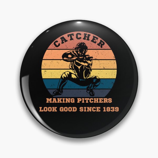 Item preview, Baseball Catcher Making Pitchers Look Good Since 1839 designed and sold by two7designs.
