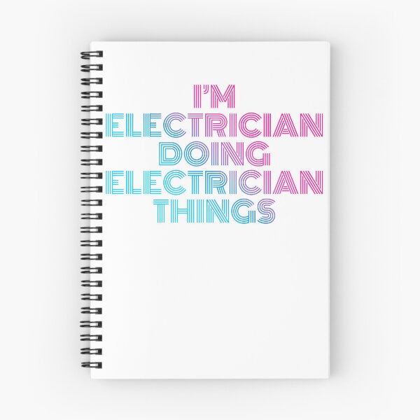 Item preview, I'm Electrician Doing Electrician Things Retro Neon designed and sold by SVPOD.