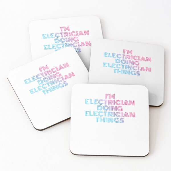 Item preview, I'm Electrician Doing Electrician Things Retro Neon designed and sold by SVPOD.
