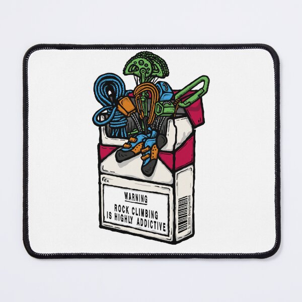 Item preview, Rock Climbing is Highly Addictive  designed and sold by Designwith8.