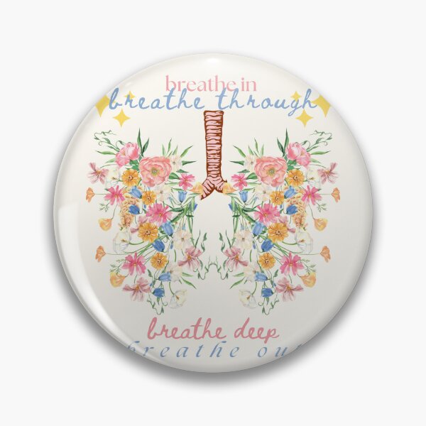 Item preview, breathe in - flower lungs designed and sold by cottagecorococo.