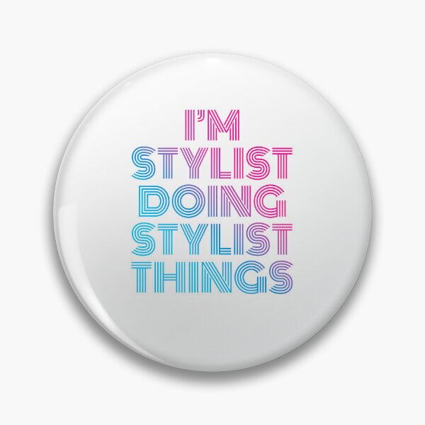 Item preview, I'm Stylist Doing Stylist Things Retro Neon designed and sold by SVPOD.