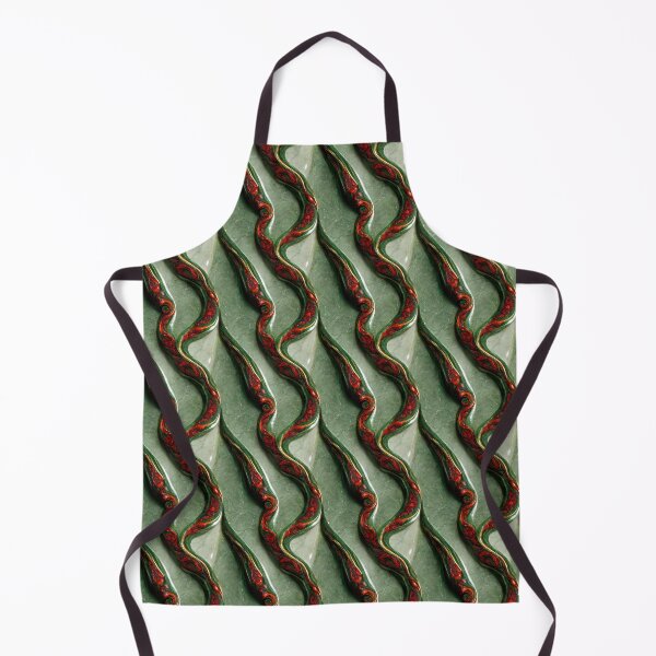 Item preview, Green gold red marble pattern, Intricate marbling pattern designed and sold by TreasuryOE.