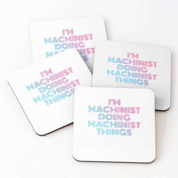 Item preview, I'm Machinist Doing Machinist Things Retro Neon designed and sold by SVPOD.