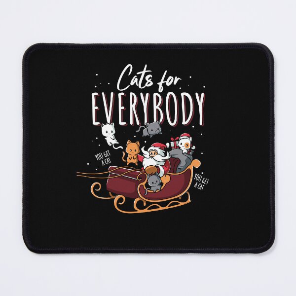 Item preview, Cats for Everybody Funny Ugly Cat Christmas designed and sold by Nerd Shizzle.