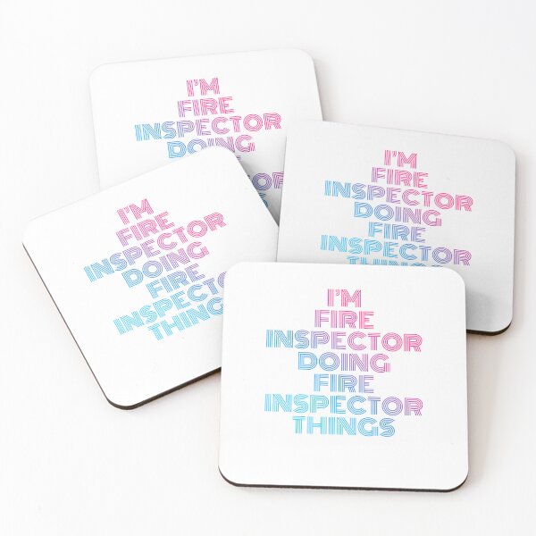 Item preview, I'm Fire inspector Doing Fire inspector Things Retro Neon designed and sold by SVPOD.