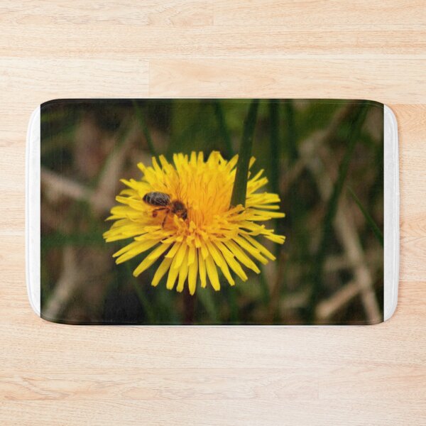 Item preview, bee on a dandelion designed and sold by Francespoppy.