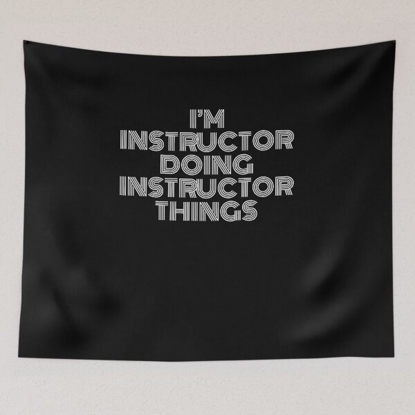 Item preview, I'm Instructor Doing Instructor Things Retro Vintage designed and sold by SVPOD.