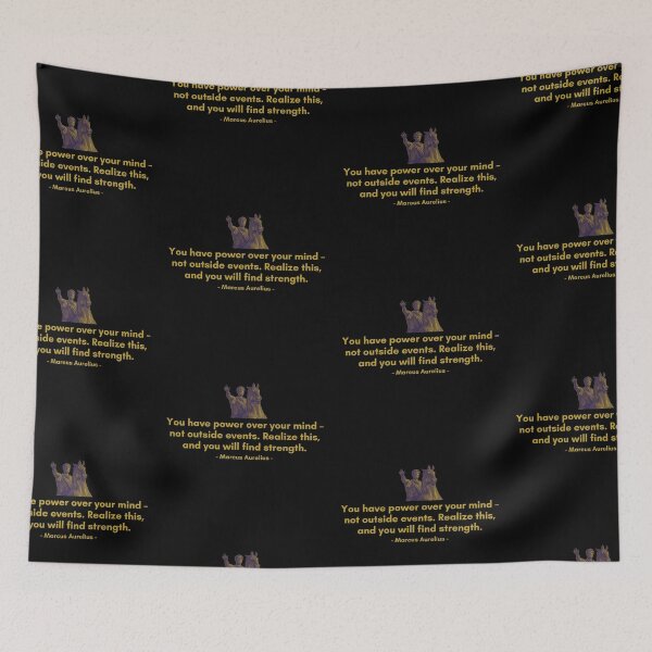 Item preview, Marcus Aurelius | You have power over your mind – not outside events. Realize this, and you will find strength. | Motivational Quote designed and sold by Philosopherous.