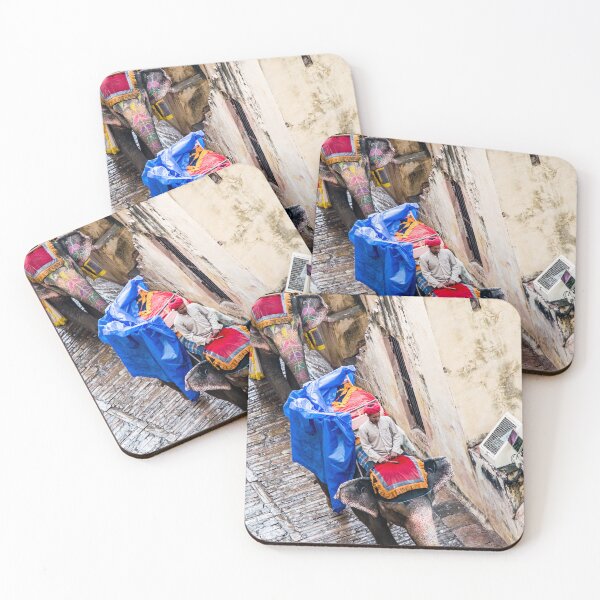 Item preview, When the elephants circulate in the alleys. Rajasthan. India designed and sold by Lie Yim.