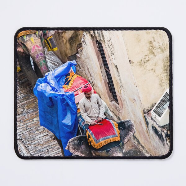 Item preview, When the elephants circulate in the alleys. Rajasthan. India designed and sold by Lie Yim.