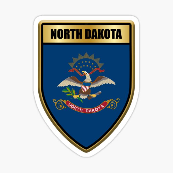 Item preview, NORTH DAKOTA Gifts, Masks, Stickers & Products (4) designed and sold by mpodger.