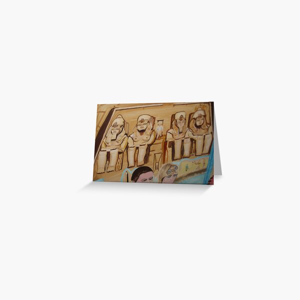 Ramesses II Temple of Abu Simbel 1250 BC Greeting Card